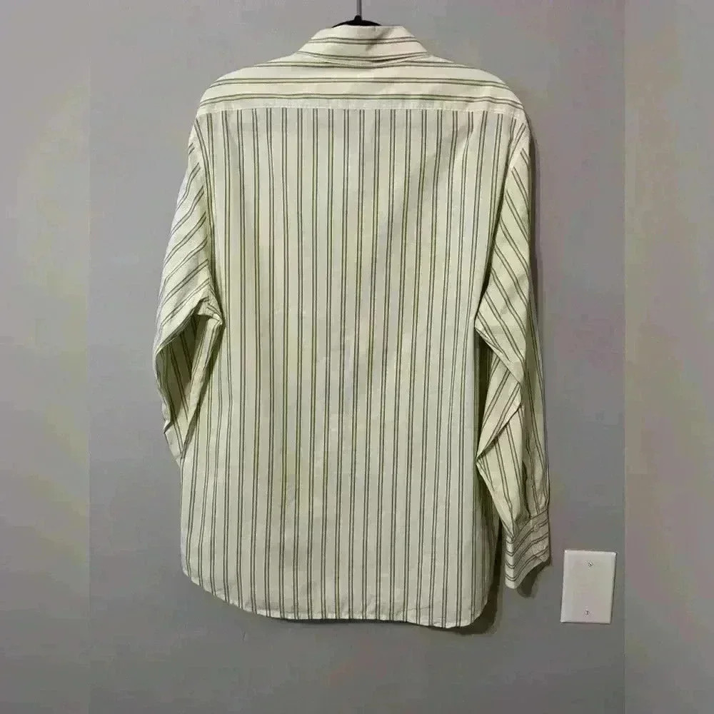 Theory Men’s Button Up/Down Snap Collar Striped D… - image 5